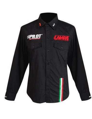 CAMICIA LAMPA MANICA LUNGA TG.XL