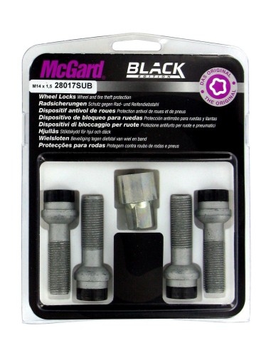 SULLONI ANTIF.MCGARD M14X1,5 BLACK EDITION