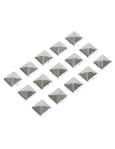 -SET 15 BORCHIE --DECOR-STUDS-- 10X10MM-