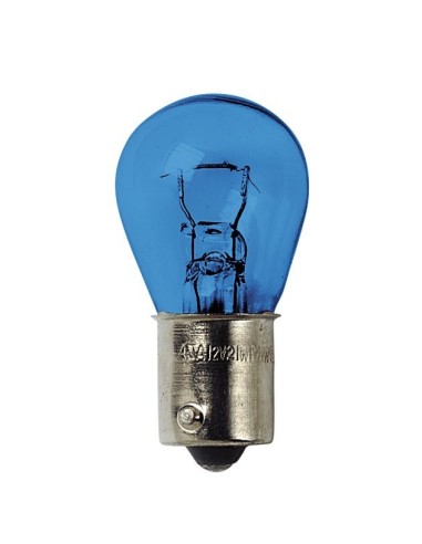 -CP.LAMPADE 1 FILAM. 21W BA15S --BLUE-XE---