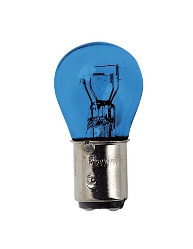 -CP.LAMPADE 2 FIL.21/5W BAY15D --BLUE-XE---