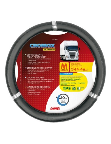 -COPRIVOLANTE --CROMOX-- PREMIUM --M-- 44-46 CM-