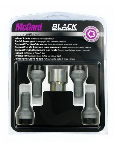 BULLONI ANTIF.MCGARD M14X1,5 BLACK EDITION