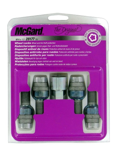 BULLONI ANTIF.MCGARD M14X1,5 R14 - 31,8MM -19MM