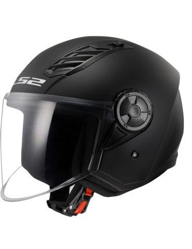 CASCO OF616 AIRFLOW II MATT BLACK TG.XL LS2