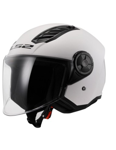 CASCO OF616 AIRFLOW II GLOSS WHITE TG.XL LS2