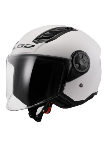 CASCO OF616 AIRFLOW II GLOSS WHITE TG.L LS2