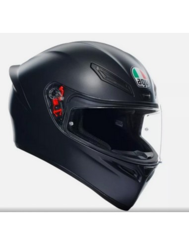 CASCO K1 S E2206 MATT BLACK TG XS AGV