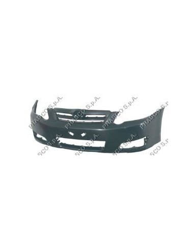 PARAURTI ANTERIORE NERO MOD. 3/5 PORTE TOYOTA - COROLLA - MOD. 07/04 - 01/07 TY0901001 PRASCO