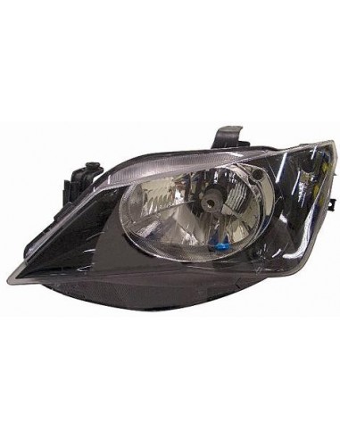 FARO FANALE PROIETTORE ANTERIORE SEAT IBIZA 2012 1 PARABOLA NERA DX DEPO 10225