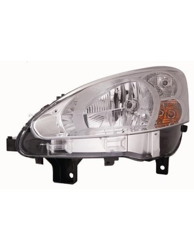 FARO FANALE PROIETTORE ANTERIORE PEUGEOT PARTNER 2013 C/MOTORE PARAB. CROMATA DX DEPO 10283