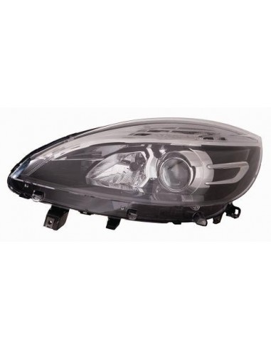 FARO FANALE PROIETTORE ANTERIORE RENAULT SCENIC 2013 PARABOLA NERA DX DEPO 10333