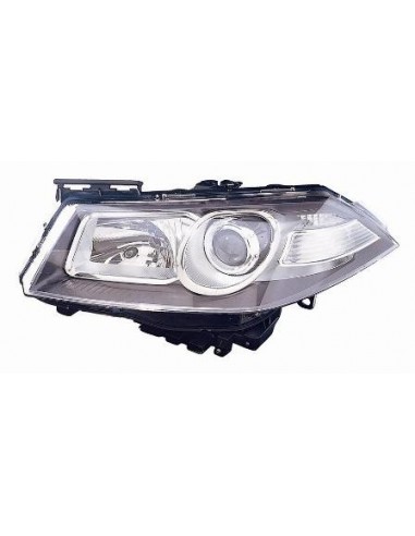 FARO FANALE PROIETTORE ANTERIORE RENAULT MEGANE 2006 XENON CORNICE NERA DX DEPO 23420