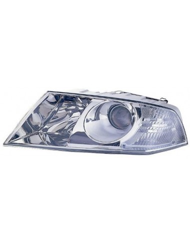 FARO FANALE PROIETTORE ANTERIORE SKODA OCTAVIA 2005 AMBIENTE DX DEPO 23640