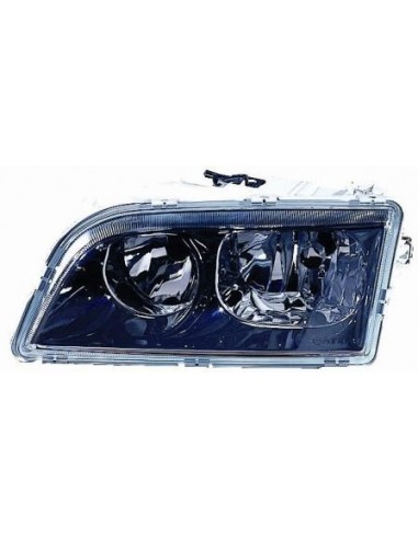 FARO FANALE PROIETTORE ANTERIORE VOLVO S 40 - V 40 2001 5 PIN DX PARABOLA NERA REG. EL.DEPO 24870