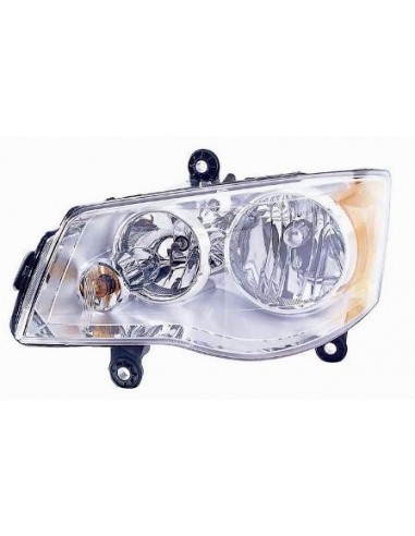 FARO FANALE PROIETTORE ANTERIORE CHRYSLER VOYAGER 2008 DX DEPO 25870