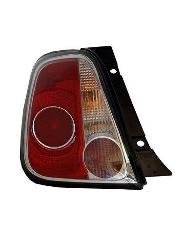 FANALE POSTERIORE S/P. FIAT 500 2010 BORDO NERO DX DEPO 507604