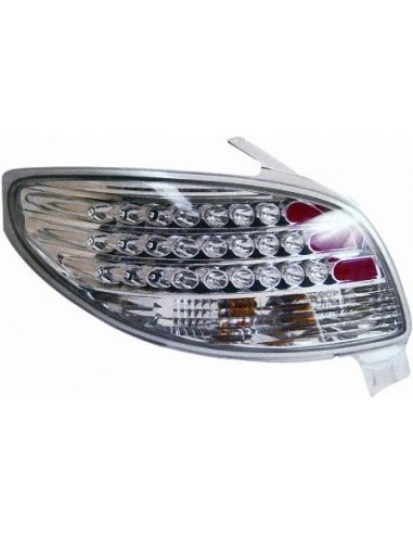 KIT FANALE POSTERIORE PEUGEOT 206 CABRIO MOD. LED CROMATODEPO MK.PG.9